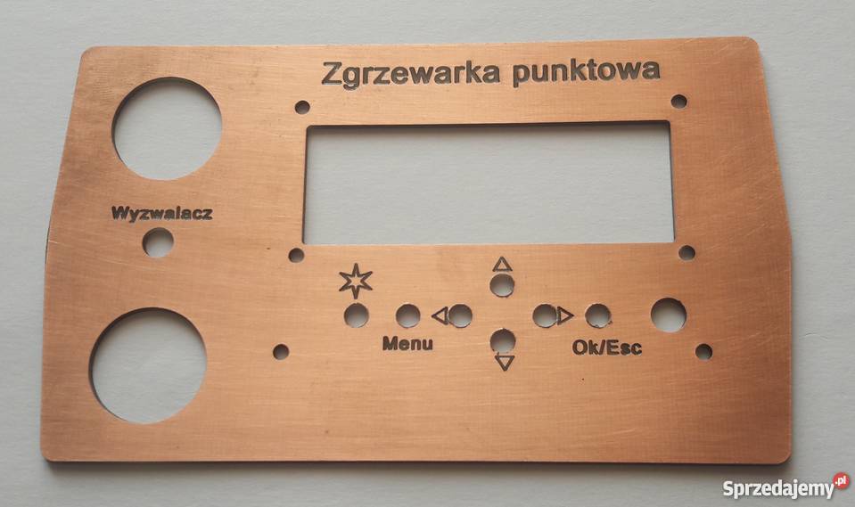 Mikroprocesorowy sterownik zgrzewarki Czarne sprzedam
