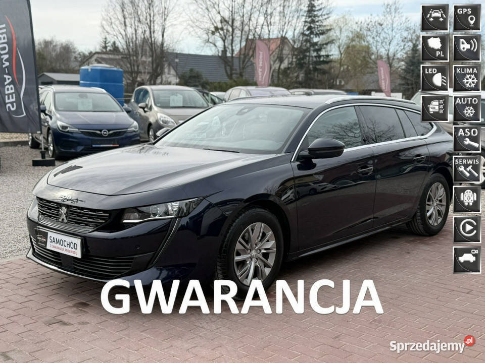 Peugeot 508 SW Gwarancja Super Stan Kamera 360 elektryczne lusterka mazowieckie Sade Budy sprzedam