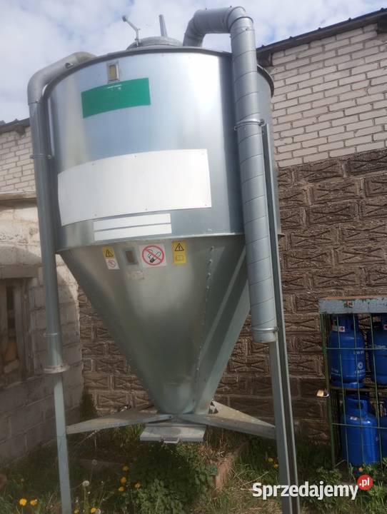Silos paszowy zbiornik MICHAŁ 3t Grozimy