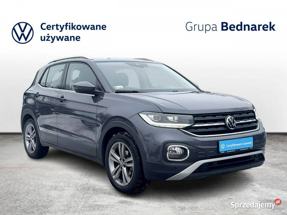 Volkswagen TCross Bezwypadkowy Salon Polska czujnik martwego pola Łódź