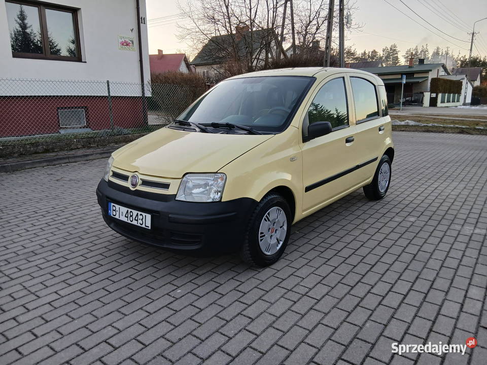 Fiat panda 2010 klimatyzacja city mały przebieg wspomaganie kierownicy podlaskie Ciechanowiec