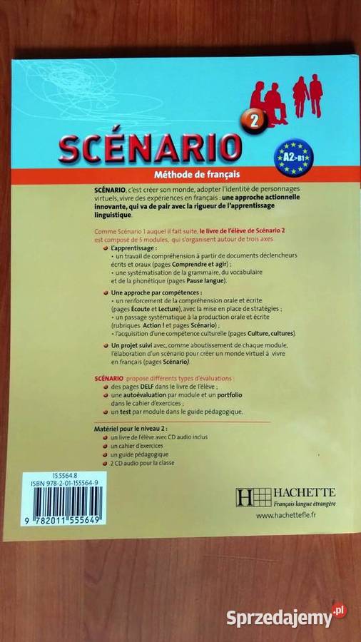 Scenario 2 Methode de francais Michael Guilloux miękka Książki do nauki języka obcego Warszawa