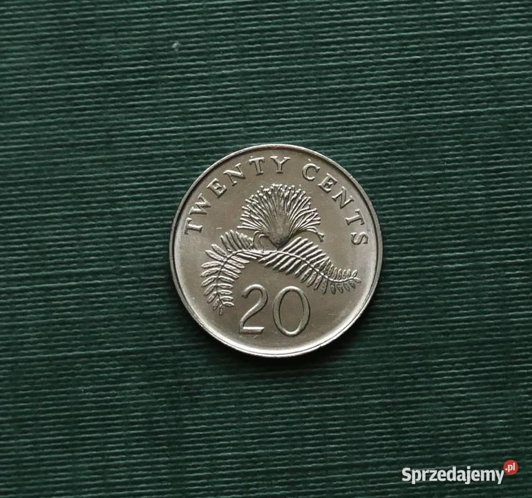 SINGAPUR 20 centów 1987r Gliwice