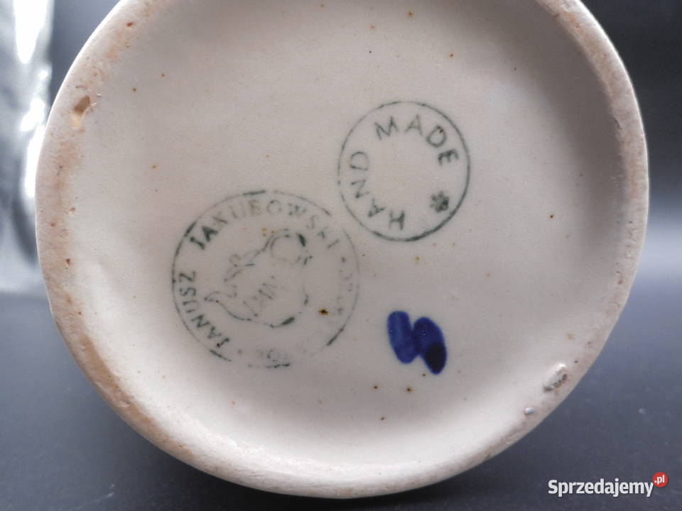 Ceramiczny pojemnik na cukier z Bolesławca wielkopolskie Raszków