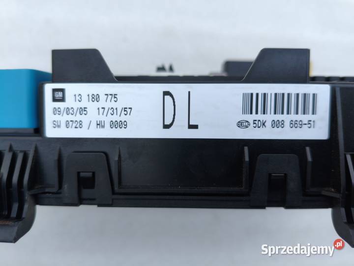 Sterownik Silnika Opel Astra H 16 16v Z16XEP Motoryzacja