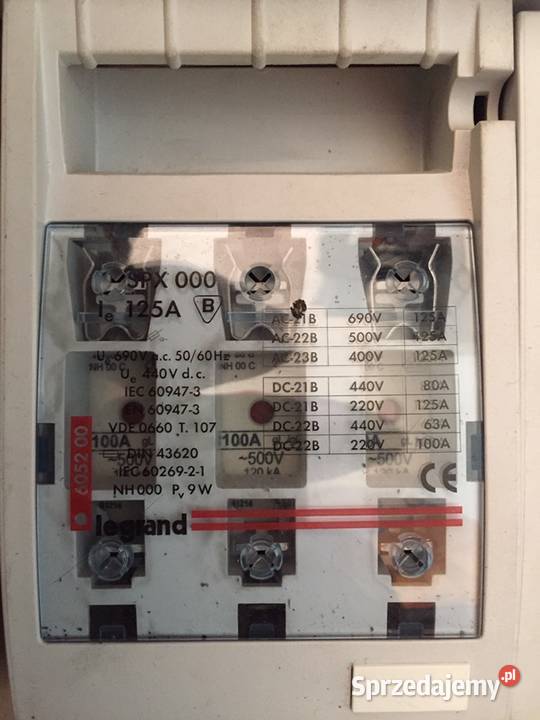 Bezpieczniki wyłączniki Legrand Wągrowiec