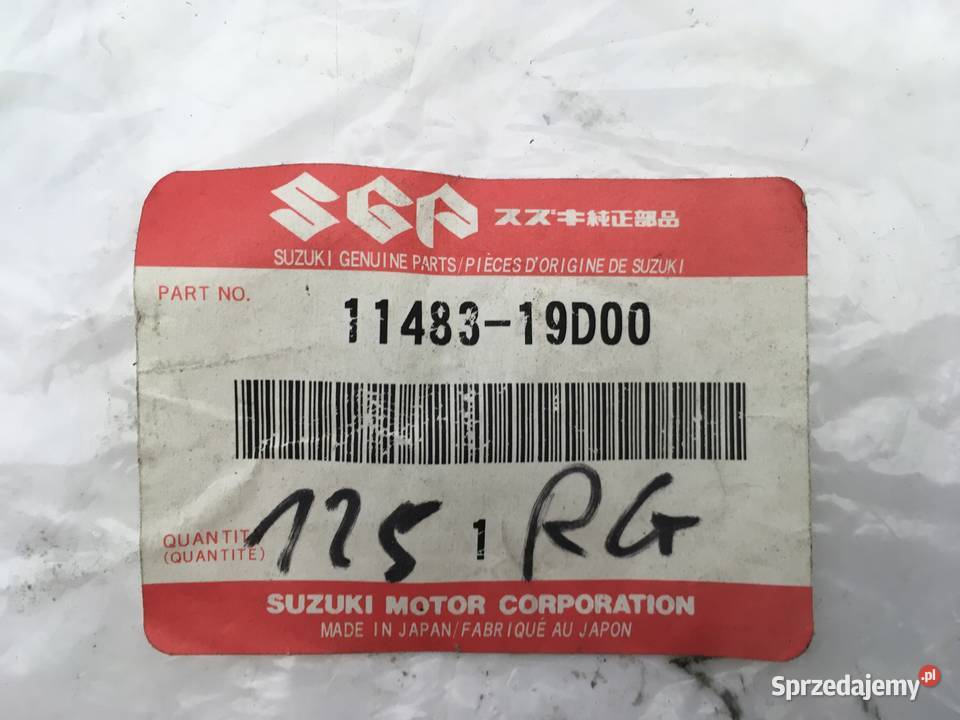 SUZUKI RG 125 9294 Uszczelka pokrywy magneta