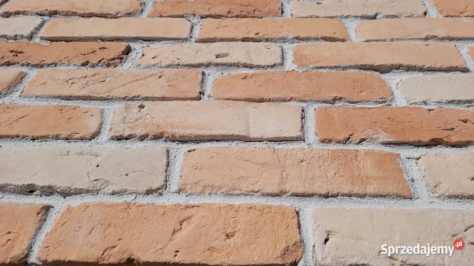 Płytki z cegły lico cegły stare cegły na ścianę warmińsko-mazurskie sprzedam