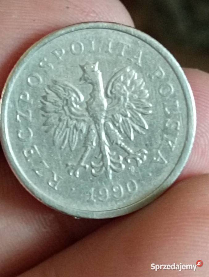 Sprzedam monete 1 zl 1990 r Antyki, Sztuka, Kolekcje