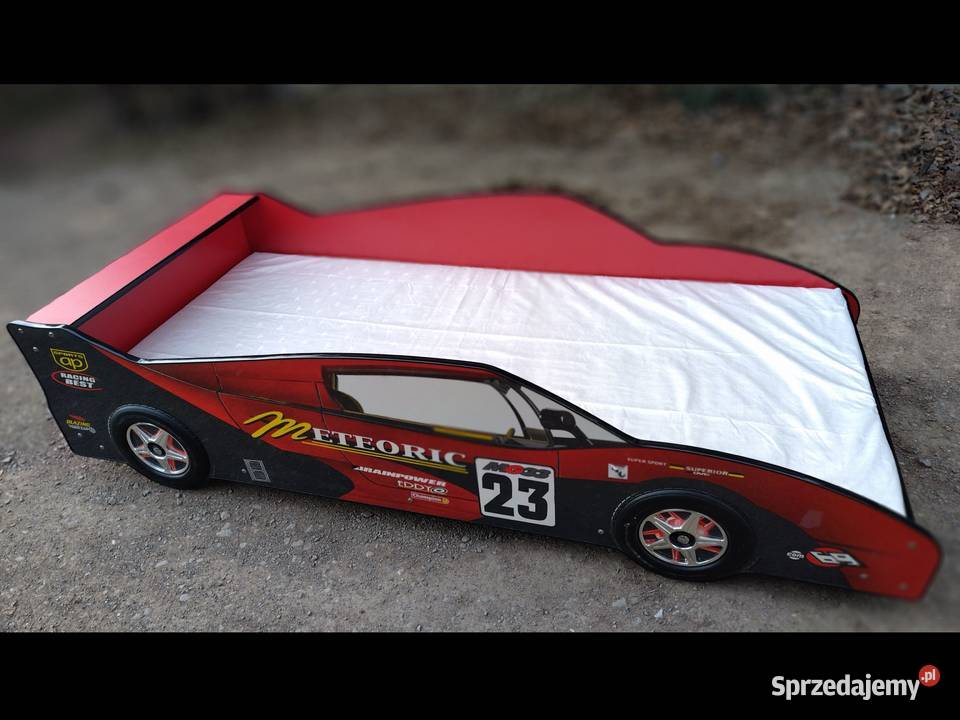 Łóżko dziecięce auto samochód czerwone z Krzywaczka