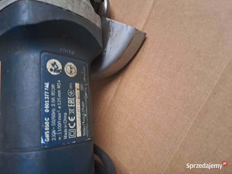 szlifierka kątowa Bosch GWS 850C Osięciny sprzedam