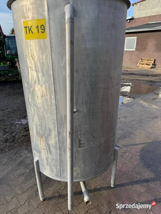 Zbiornik ze stali nierdzewnej 2 300 litrów