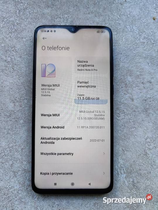 Xiaomi Redmi Note 8 Pro 64GB Redmi Mysłowice