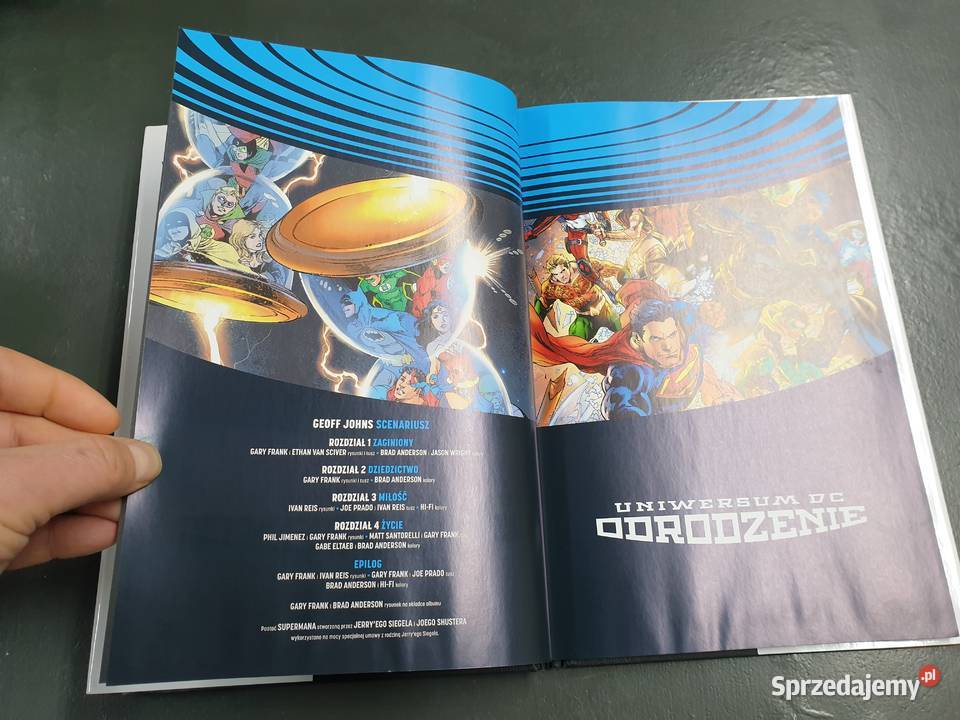 Universum DC Odrodzenie DC Polska Egmont twarda okładka  Gdynia sprzedam
