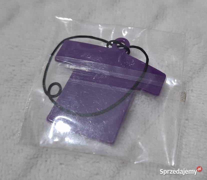 Breloczek zawieszka koszulka Tshirt fioletowy Czeladź