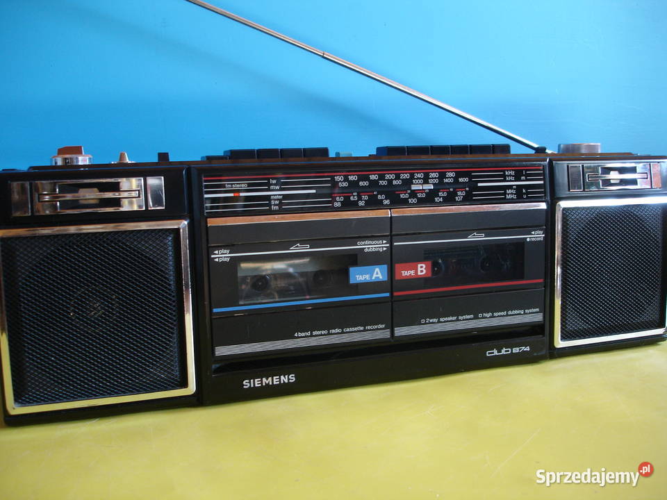 Radiomagnetofon SIEMENS CLUB RM874