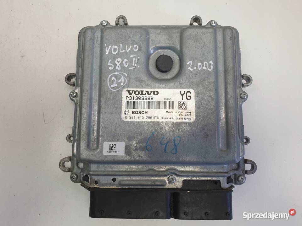 Volvo S80 II 20 D3 STEROWNIK SILNIKA komputer Janów