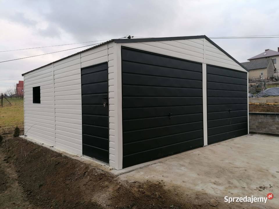 Producent garaży blaszanych profil zamknięty pomorskie