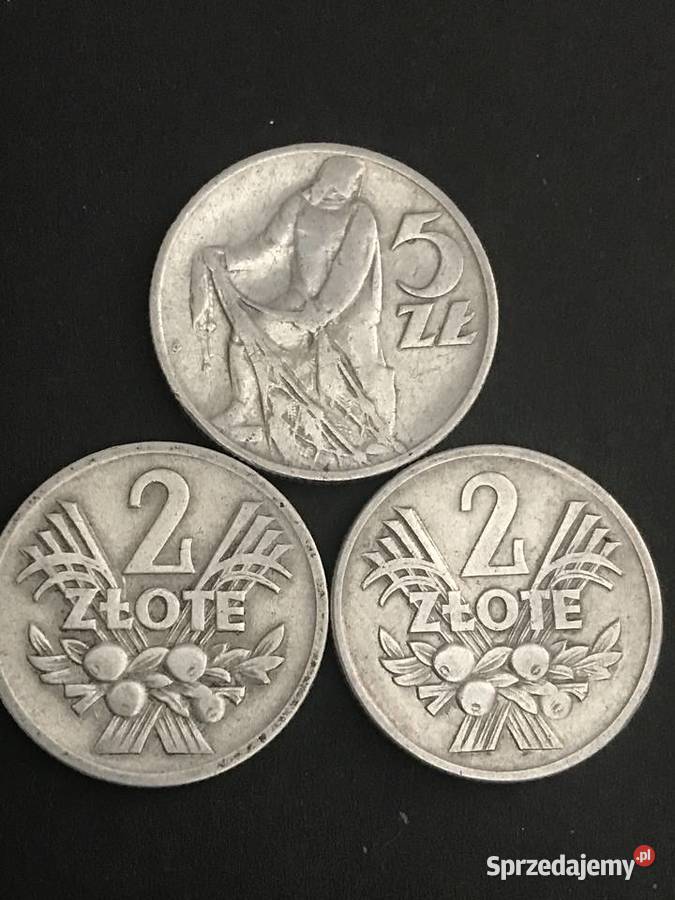 PRLtrio2x2zl Jagody195860 5zl Rybak 1959 Tychy