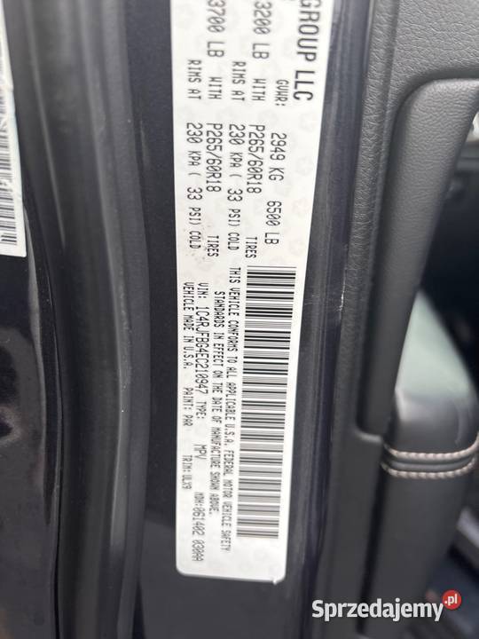 Jeep WK2 Limited bezwypadkowy LPG Warszawa