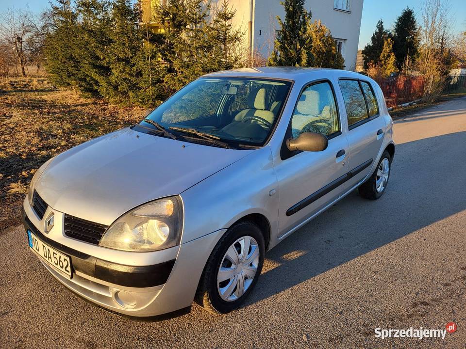 Renault Clio 12b Klima 5d 2006r 158tkm Super 60KM Gostynin