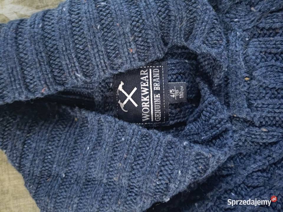 Piękny ciepły sweter sweterek Workwaer Genuine Swetry mazowieckie Otwock
