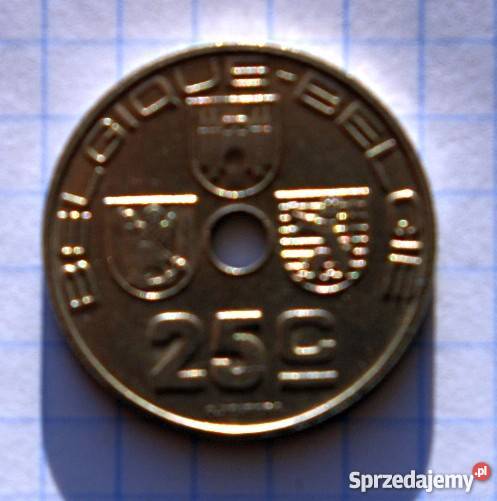 25 CENTIMES 1938 BELGIA lubelskie Parczew