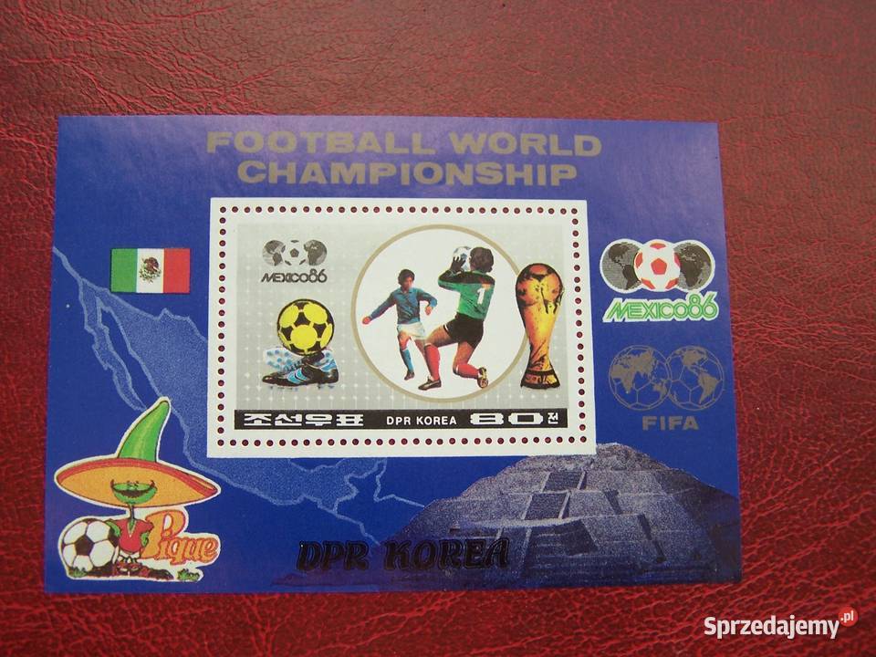 Korea 1986 MNH Mi 272833 Sport Piłka nożna MŚ Tychy
