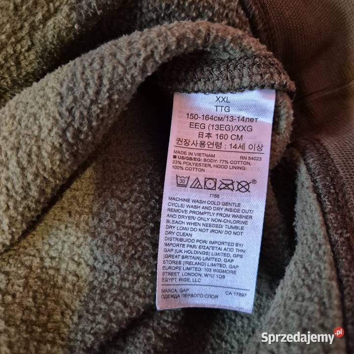 Bluza dresowa GAP młodzieżowa Brzesko