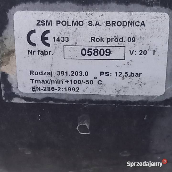 Beczkow 5000 l pomot nieuszkodzony Łomża