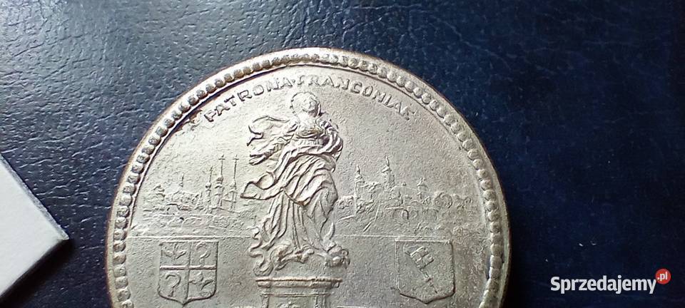 Stare monety Medal Biskup Wurzburga 244 Lesko
