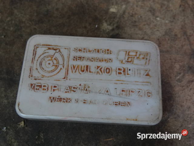 pudełko z łatkami MZ ES TS ETS org DDR Części i akcesoria motocyklowe lubuskie Żary