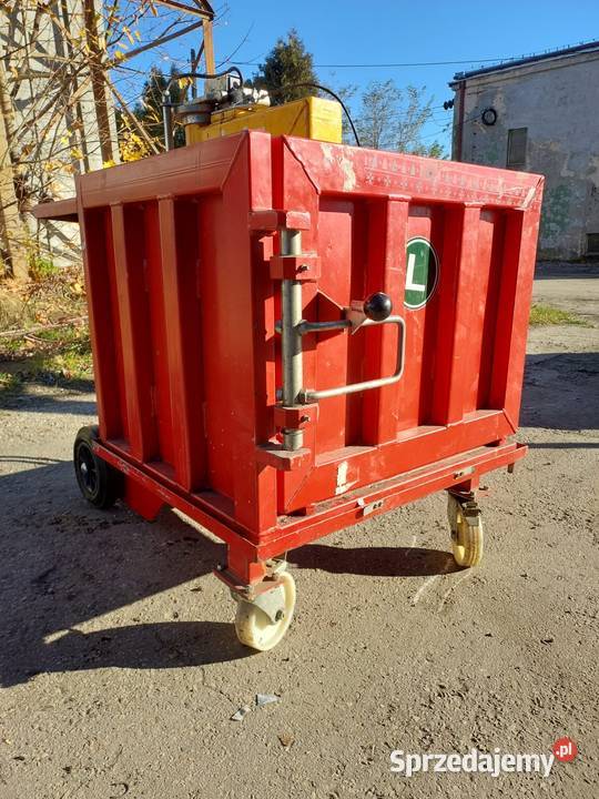Belownica prasa zgniatarka do foli kartonu łódzkie Drzewica sprzedam