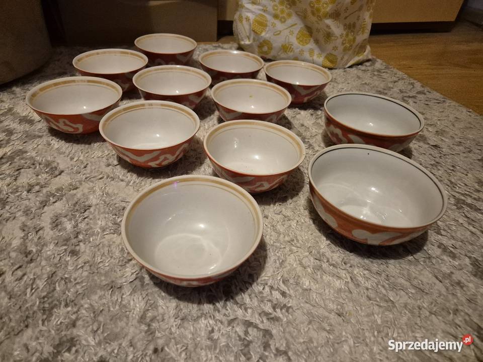 Zabytkowe porcelanowe miseczki Piaseczno