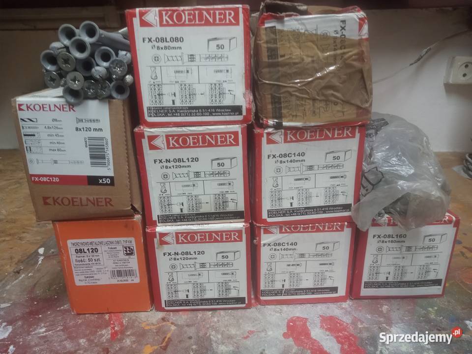 Kołki szybki montaż