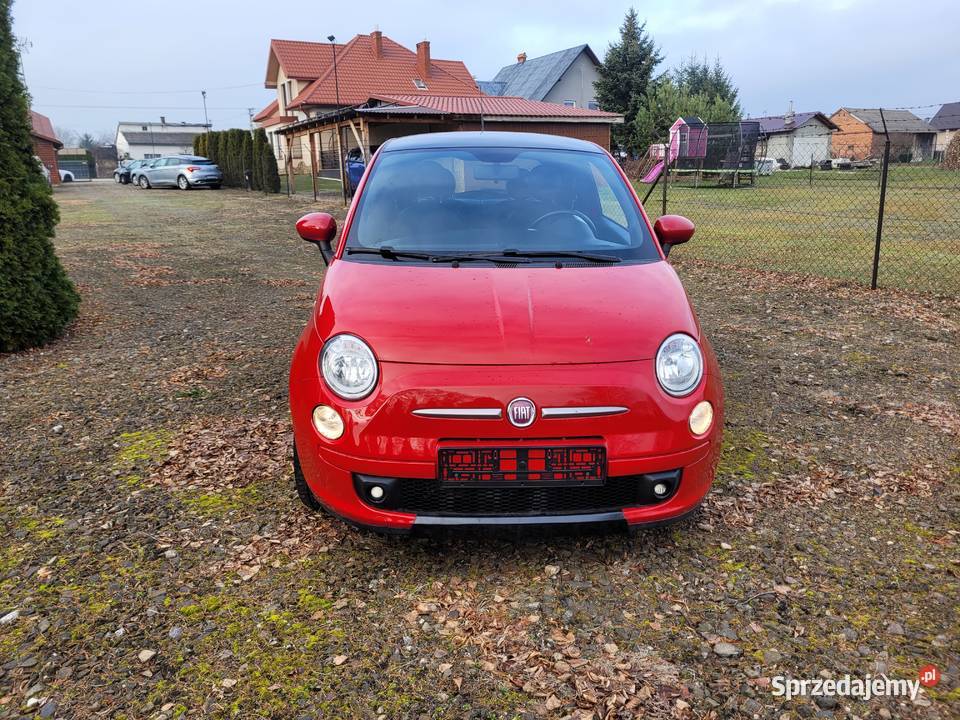 Fiat 500 Klimatyzacja Bogata wersja Mały Zarejestrowany w Polsce Gniewczyna Łańcucka