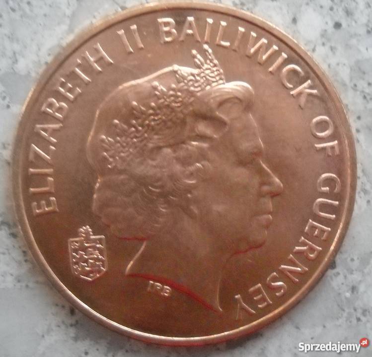 GUERNSEY2 PENCE2011 r ELIZABETH Kolekcje Legionowo