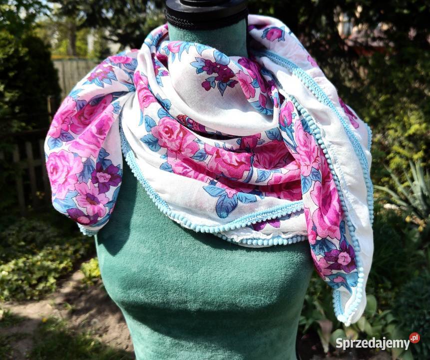 Duża apaszka chustka chusta Atmosphere boho Szczecin
