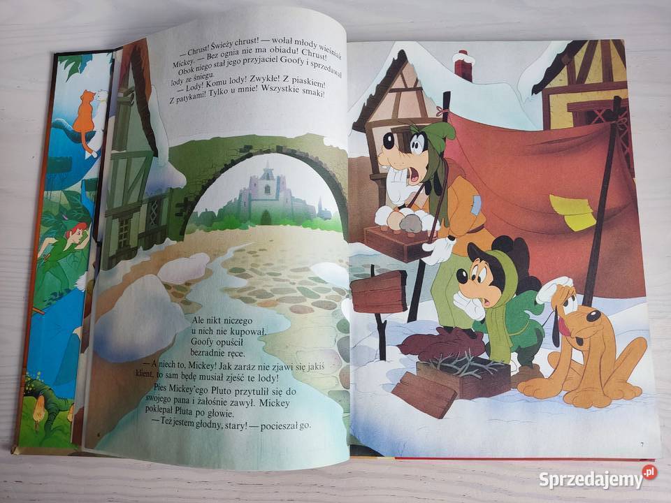Książka bajka Książę i Żebrak Walt Disney Głuchołazy