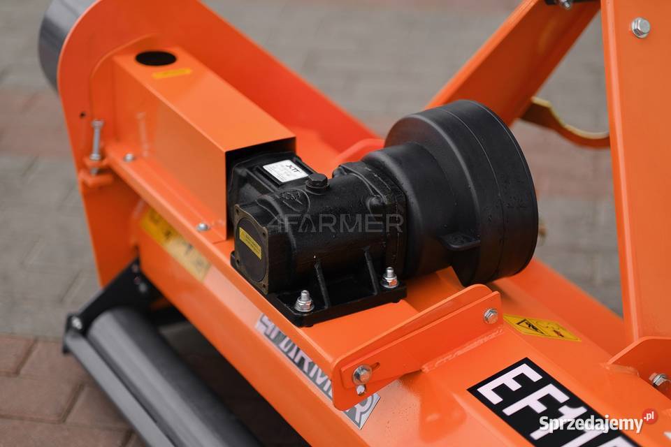 Kosiarka bijakowa EF 115 4FARMER pomarańczowa Maszyny rolnicze