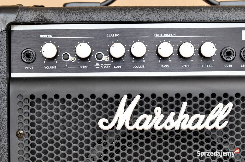 Wzmacniacz basowy Marshall combo MB15 Stan zachodniopomorskie Szczecin sprzedam