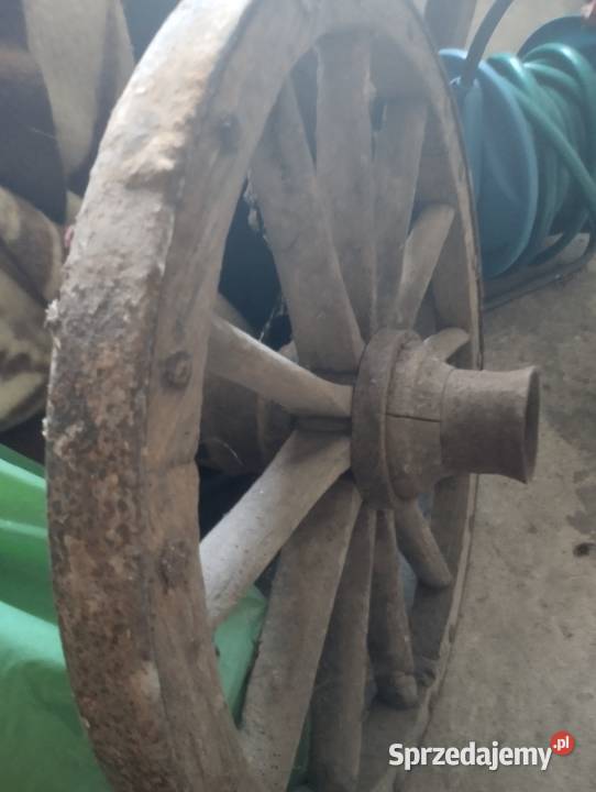 Sprzedam koło drewniane stare łódzkie Radomsko