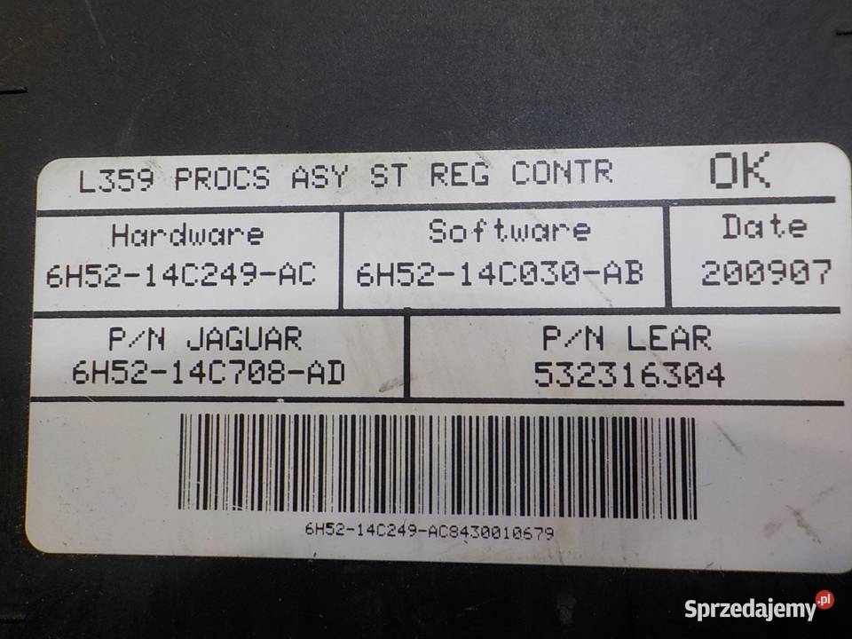 FREELANDER II 22 TD4 07r 5D modul fotela prawy mazowieckie Suków