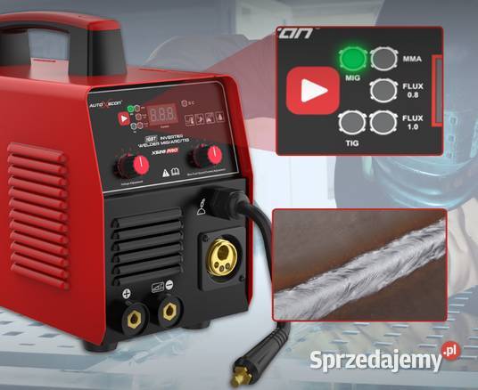 AUTOXSCAN X528 PRO Cyfrowa spawarka inwertorowa Gorzów Wielkopolski
