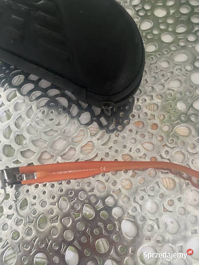 Oprawki meskie Armani okazja Okulary Józefów
