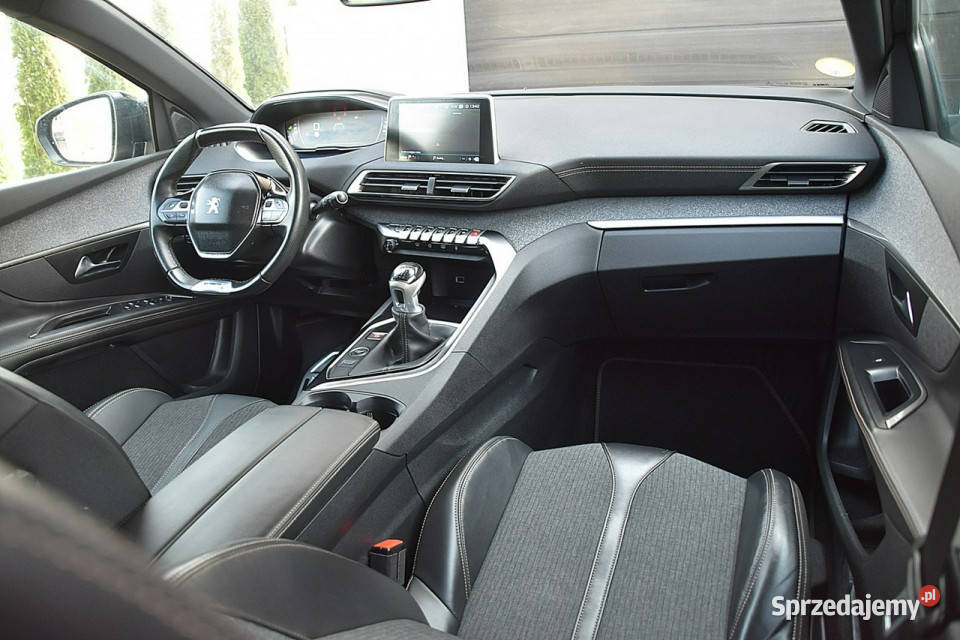 Peugeot 5008 GTLine Led PółSkóra Navi Panorama kurtyny powietrzne Nowe Kucice