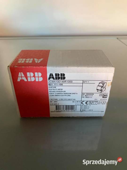 ABBB21 111100 LCD Digital Energy Meter
