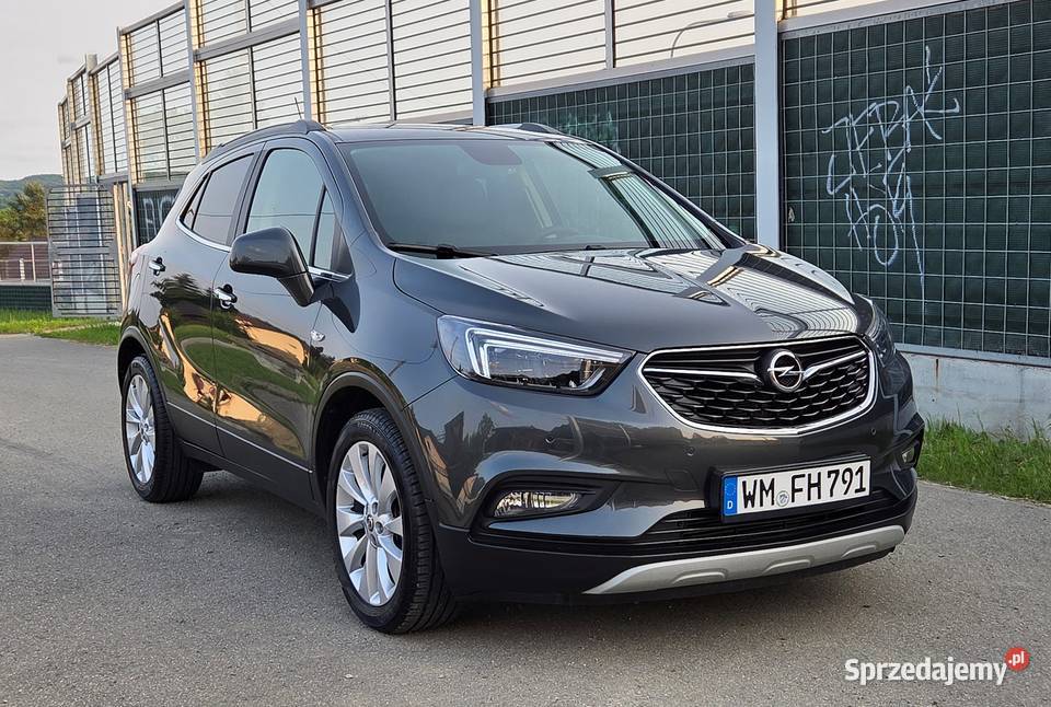Opel Mokka X 14 Turbo 140 2017r Benzyna 6Biegów bluetooth podkarpackie Humniska