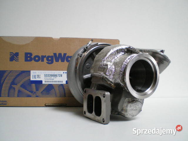 Nowa turbosprężarka BorgWarner KKK 53339886728 Turbosprężarki Siedlce