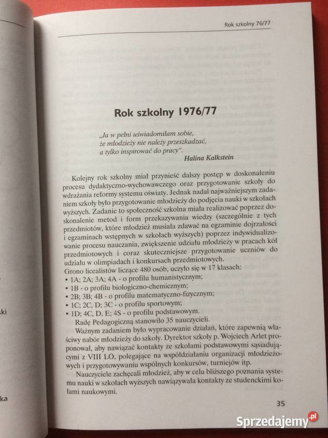 883 25 lecie VIII Liceum Ogólnokształcącego Szczecin